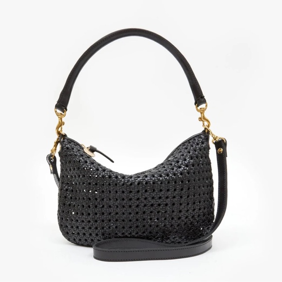 Clare V. Handbags - Clare V Petit Moyen - Black Rattan